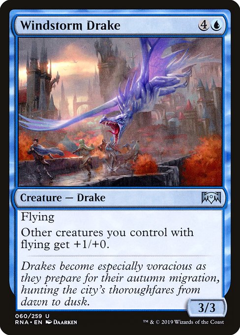 Windstorm Drake from Ravnica Allegiance