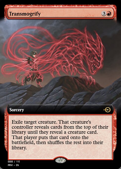 Transmogrify highlighted card art