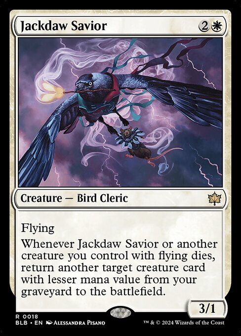 Jackdaw Savior highlighted card art