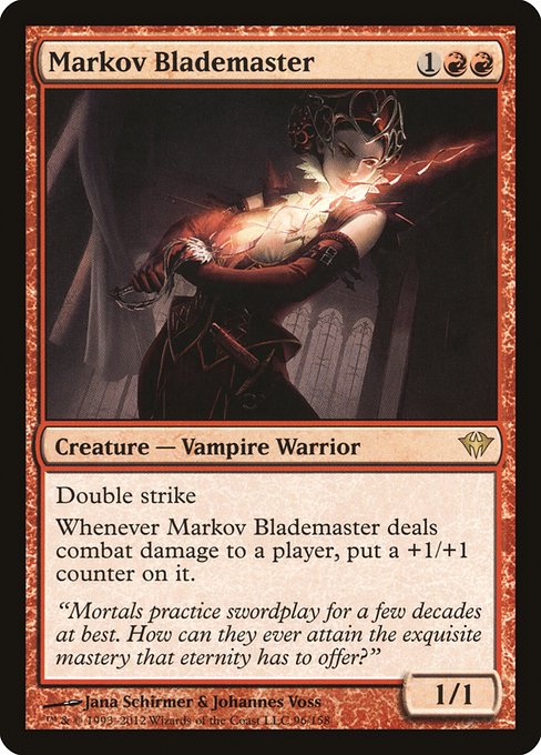 Markov Blademaster from Dark Ascension