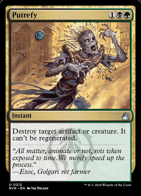 Putrefy from Ravnica Remastered