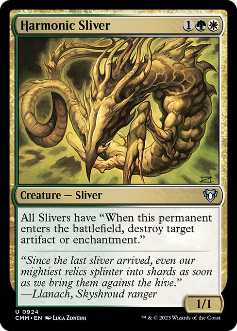 Harmonic Sliver highlighted card art