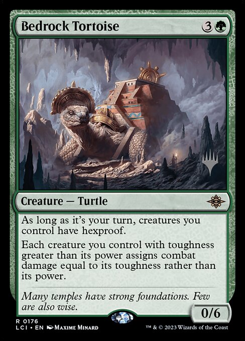 Bedrock Tortoise highlighted card art