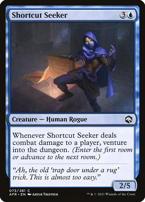 Shortcut Seeker highlighted card art