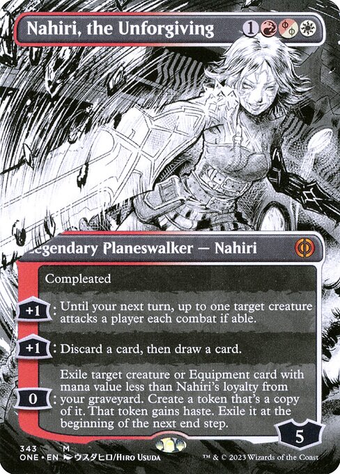 Nahiri, the Unforgiving highlighted card art