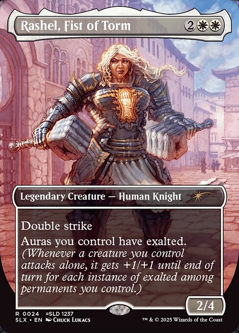 Rashel, Fist of Torm highlighted card art