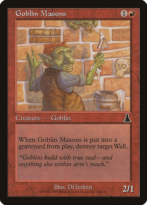 Goblin Masons highlighted card art