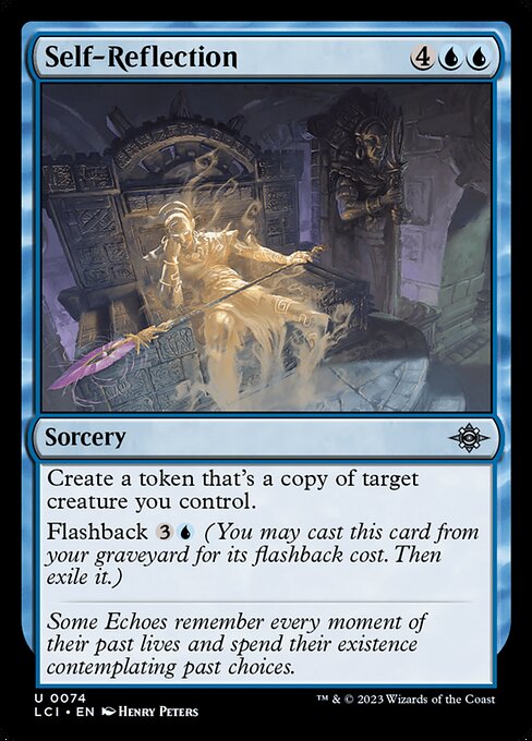 Self-Reflection from The Lost Caverns of Ixalan
