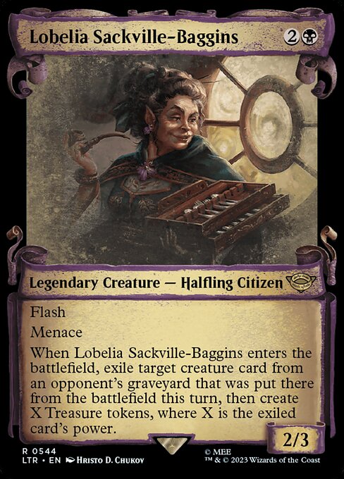 Lobelia Sackville-Baggins highlighted card art
