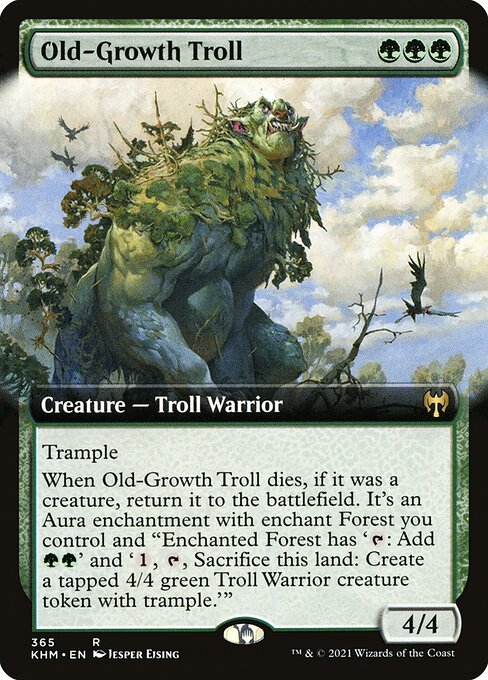 Old-Growth Troll from Kaldheim