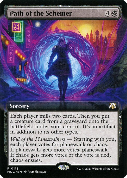 Path of the Schemer highlighted card art