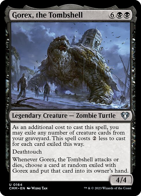 Gorex, the Tombshell from Commander Masters