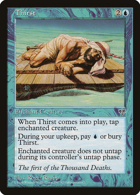 Thirst highlighted card art