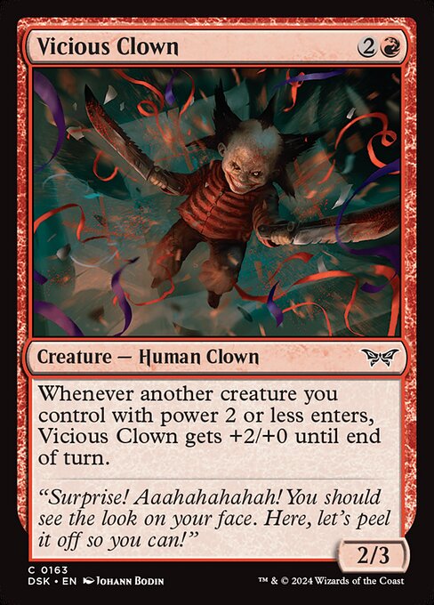 Vicious Clown highlighted card art