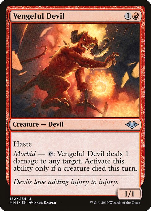 Vengeful Devil highlighted card art
