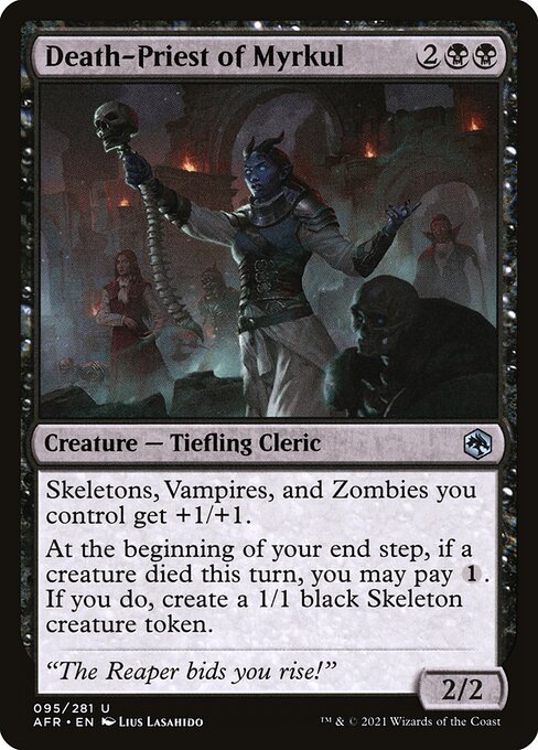 Death-Priest of Myrkul highlighted card art