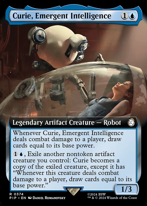 Curie, Emergent Intelligence highlighted card art