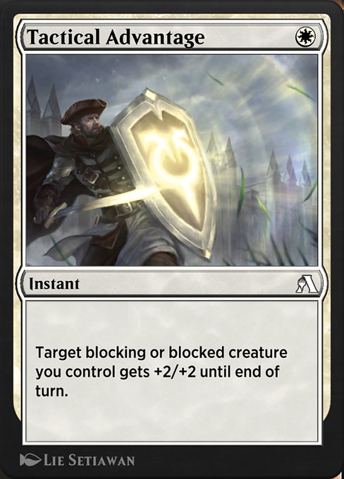Tactical Advantage highlighted card art