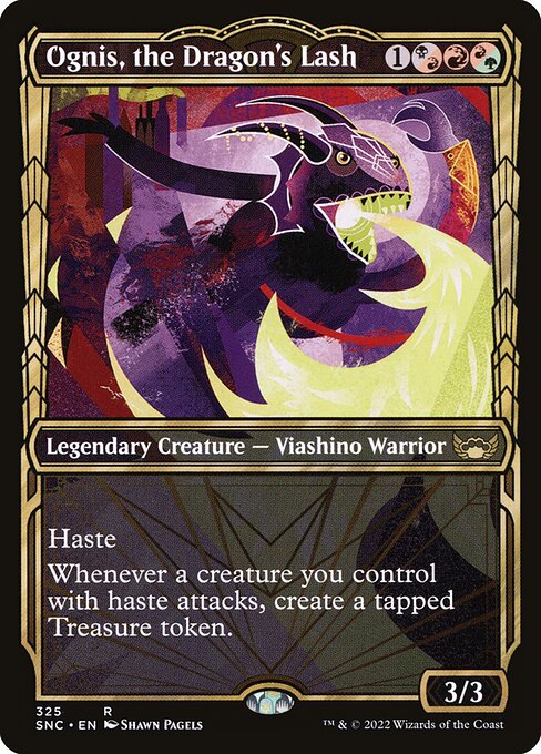 Ognis, the Dragon's Lash highlighted card art