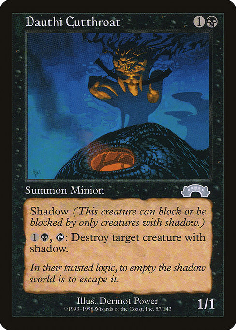 Dauthi Cutthroat highlighted card art