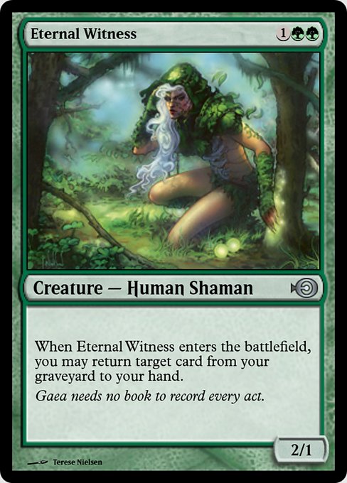 Eternal Witness from Magic Online Promos