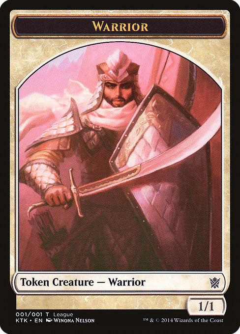 Warrior from League Tokens 2014