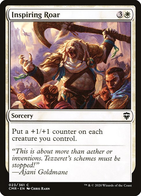 Inspiring Roar highlighted card art