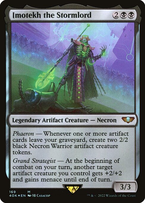 Imotekh the Stormlord highlighted card art