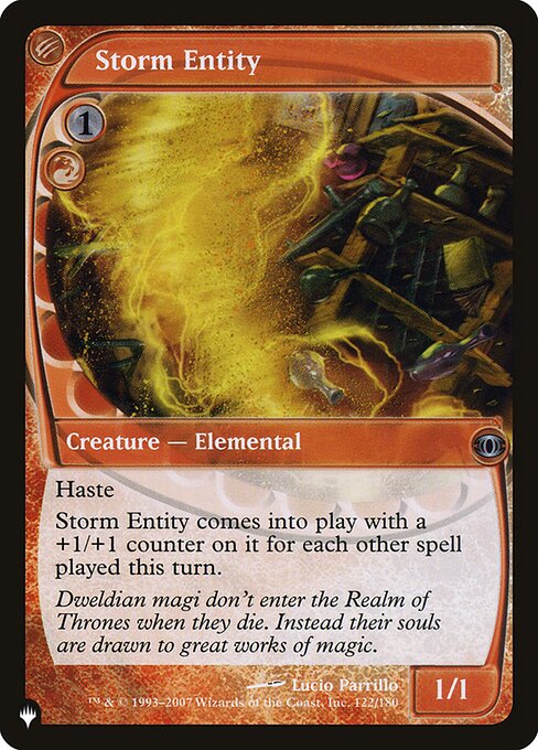 Storm Entity from The List