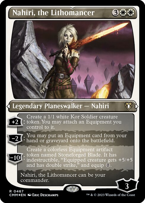 Nahiri, the Lithomancer highlighted card art