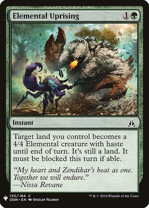 Elemental Uprising from The List