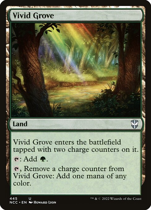 Vivid Grove highlighted card art