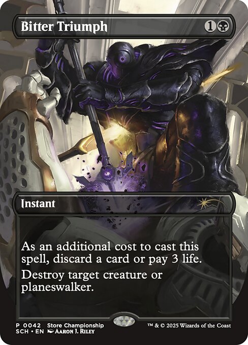 Bitter Triumph highlighted card art