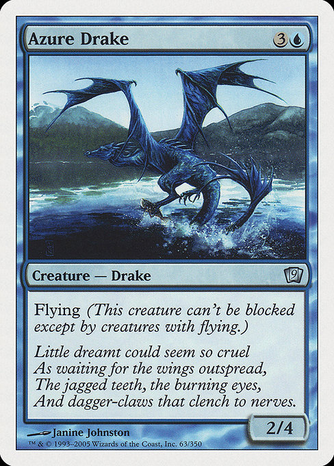 Azure Drake from Ninth Edition