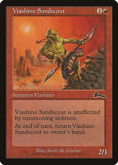 Viashino Sandscout from Urza's Legacy