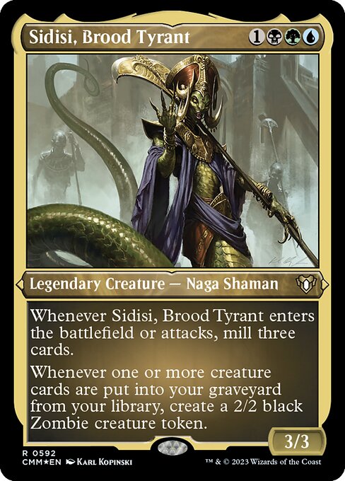 Sidisi, Brood Tyrant from Commander Masters
