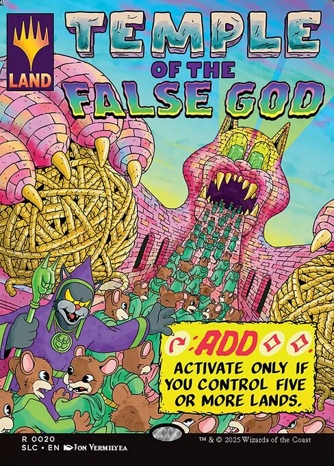 Temple of the False God from Secret Lair Countdown