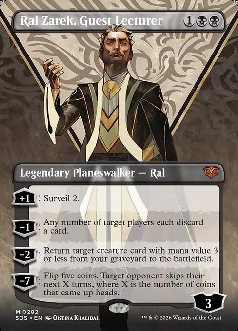 Ral Zarek, Guest Lecturer from Secrets of Strixhaven
