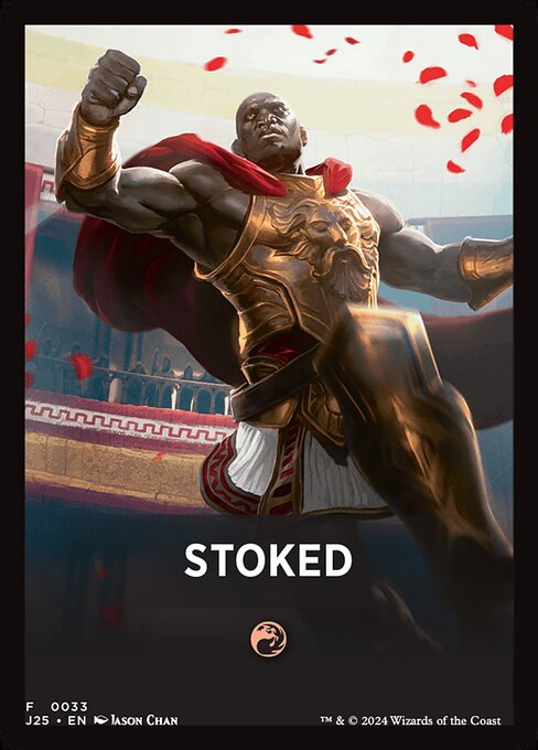 Stoked highlighted card art