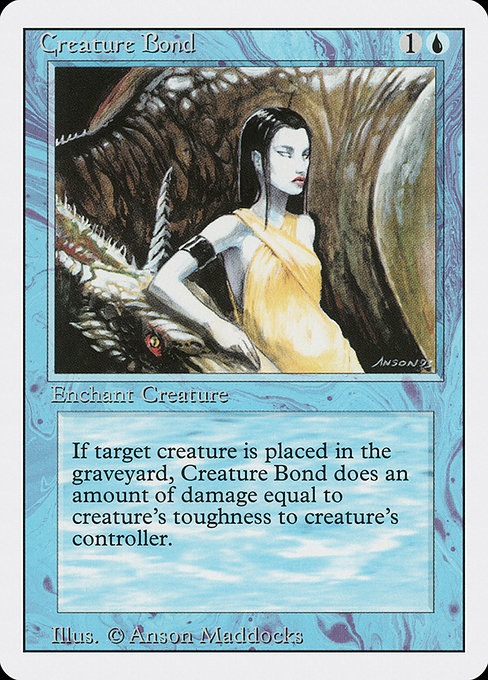 Creature Bond from Revised Edition