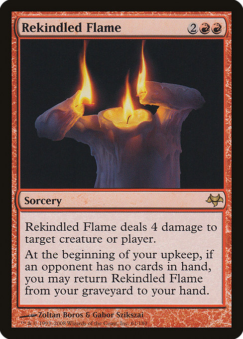 Rekindled Flame highlighted card art