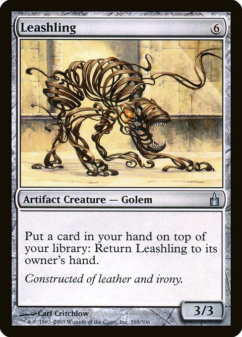Leashling highlighted card art
