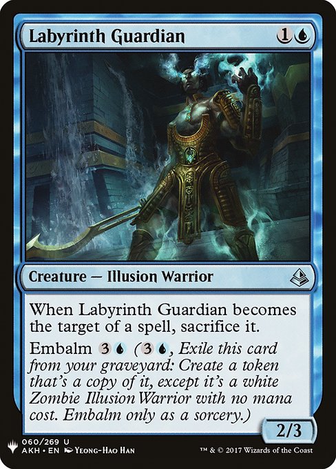 Labyrinth Guardian from The List