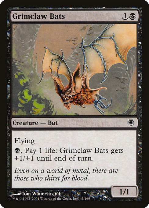 Grimclaw Bats highlighted card art