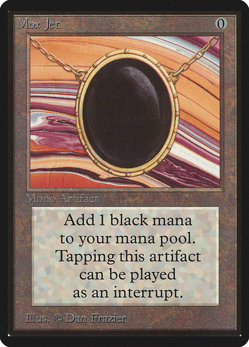 Mox Jet from Limited Edition Beta