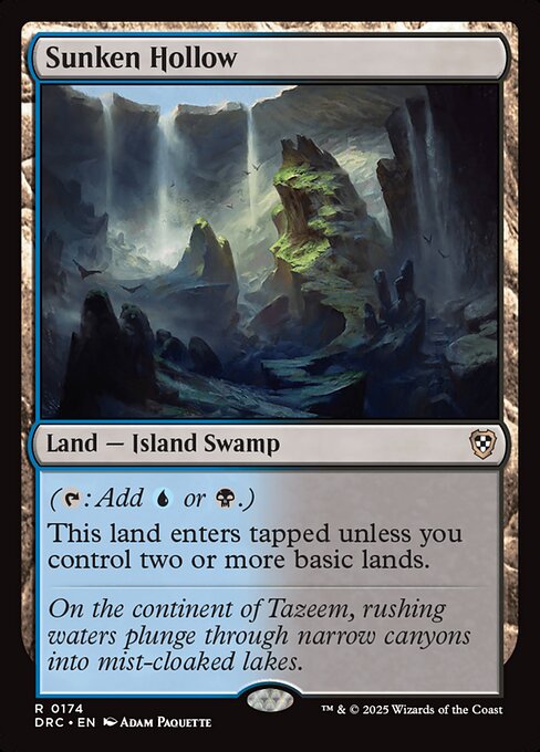 Sunken Hollow from Aetherdrift Commander