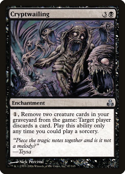 Cryptwailing highlighted card art