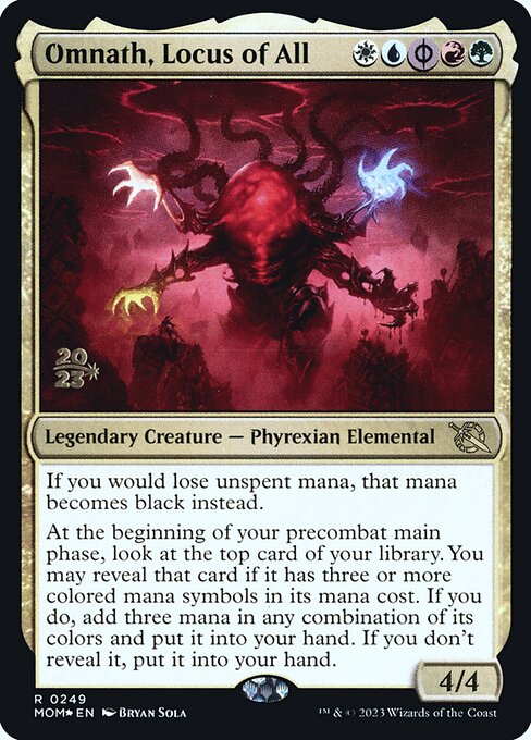 Omnath, Locus of All highlighted card art