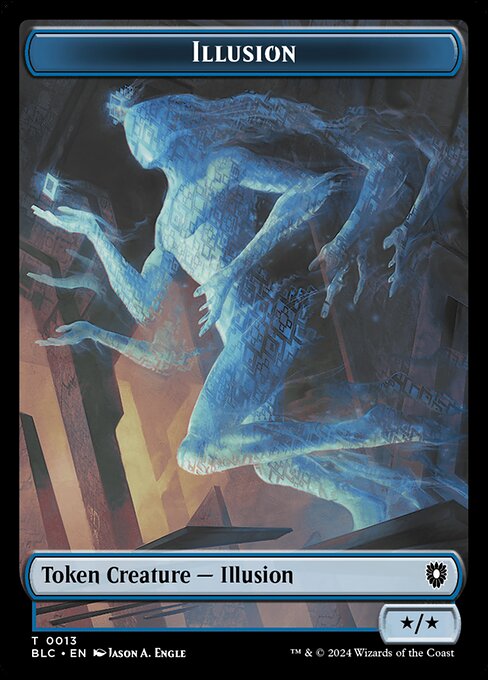 Illusion highlighted card art