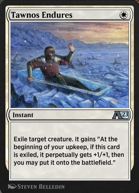 Tawnos Endures highlighted card art